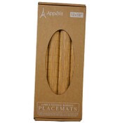 Wholesale - 4pc BAMBOO PLACE MAT SET C/P 20, UPC: 041979207069